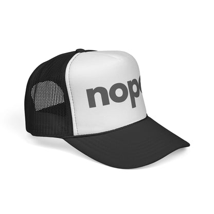 Offline Trucker Cap — Retro Minimalist Mesh Hat