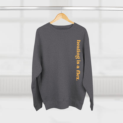 Inspirational Unisex Crewneck Sweatshirt - "Flowing is a Flex", Cozy Gift, Self-Care Apparel, Motivational Clothing, Everyday Wear, [...]