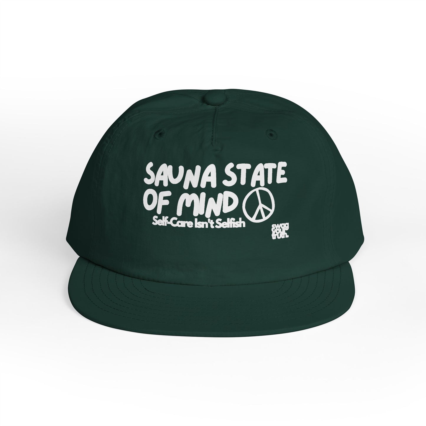 Surf Cap Active Wear with Sauna State of Mind Design