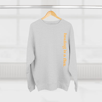 Inspirational Unisex Crewneck Sweatshirt - "Flowing is a Flex", Cozy Gift, Self-Care Apparel, Motivational Clothing, Everyday Wear, [...]