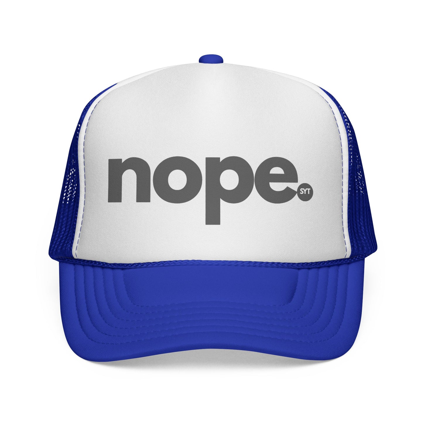 Offline Trucker Cap — Retro Minimalist Mesh Hat