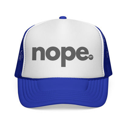 Offline Trucker Cap — Retro Minimalist Mesh Hat