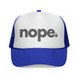 Offline Trucker Cap — Retro Minimalist Mesh Hat