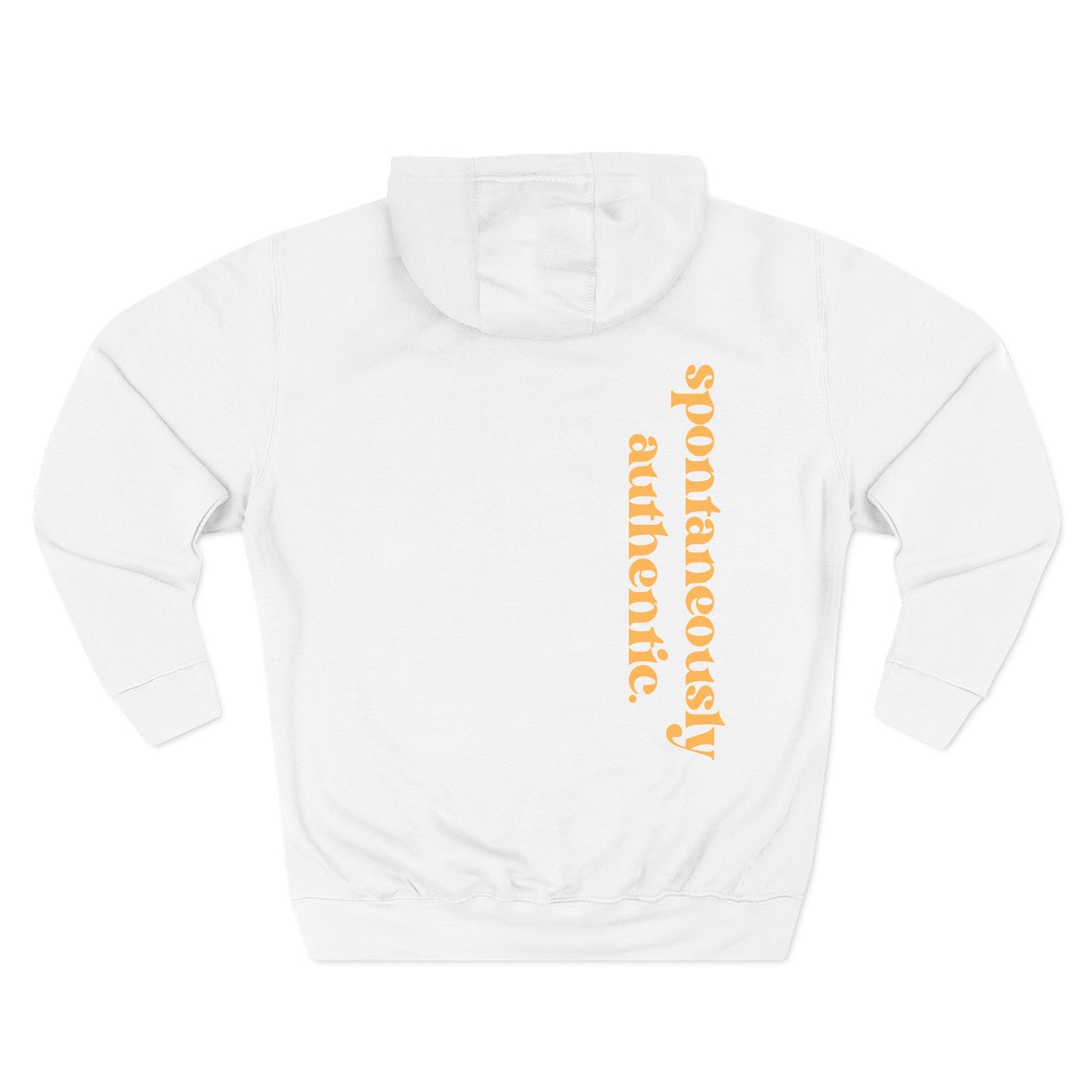Spontaneously Authentic Fleece Hoodie – Cozy Streetwear for Comfort Lovers, Gifts for Friends, Layering Essentials, Casual Style, [...]