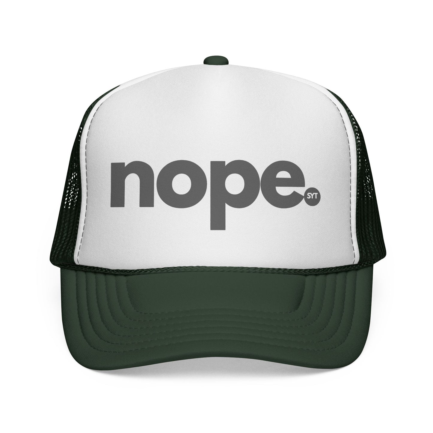 Offline Trucker Cap — Retro Minimalist Mesh Hat