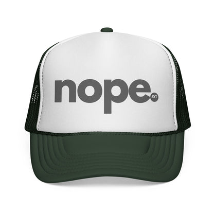 Offline Trucker Cap — Retro Minimalist Mesh Hat