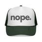Offline Trucker Cap — Retro Minimalist Mesh Hat