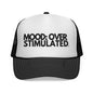 Trucker Cap – "MOOD: OVERSTIMULATED" Bold Retro Mesh Hat