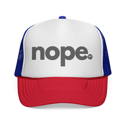 Offline Trucker Cap — Retro Minimalist Mesh Hat